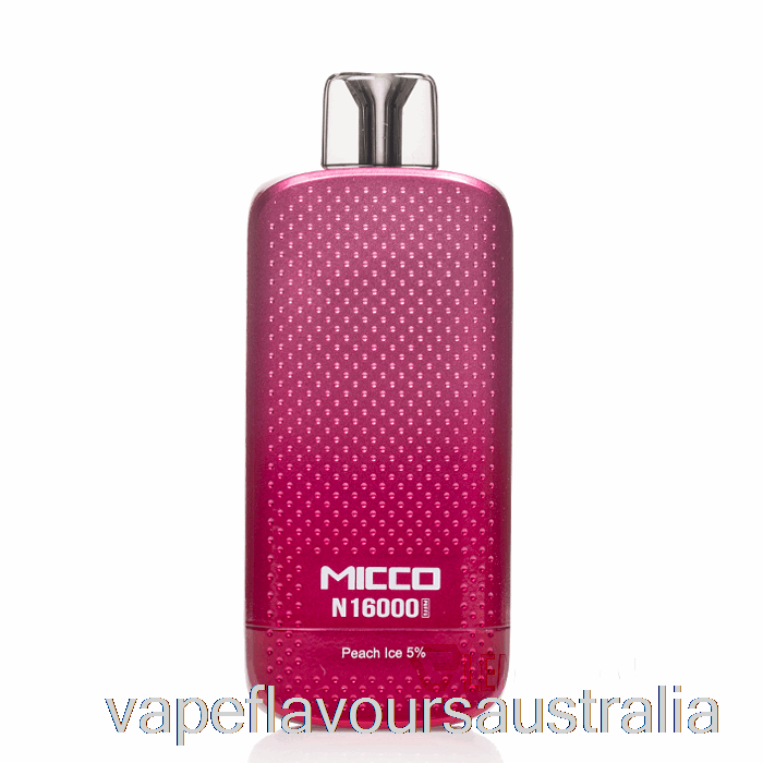 Vape Flavours Australia Horizontech Micco N16000 Disposable Peach Ice